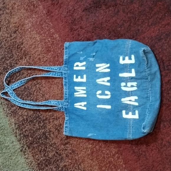 American Eagle denim tote Great condition - Picture 1 of 8